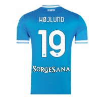 SSC Napoli Rasmus Hojlund #19 Domáci futbalový dres 2025-26 Krátky Rukáv